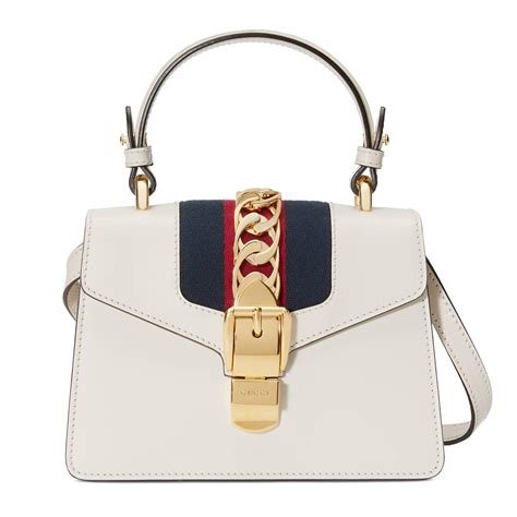 gucci 肩掛け|white gucci bag.